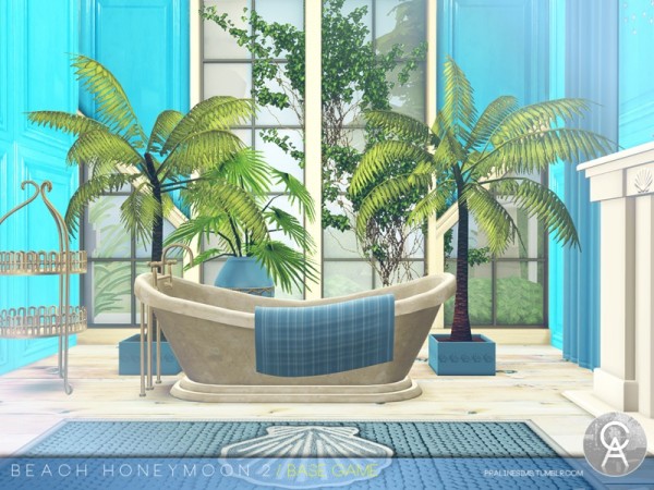  The Sims Resource: Beach Honeymoon 2 by Pralinesims