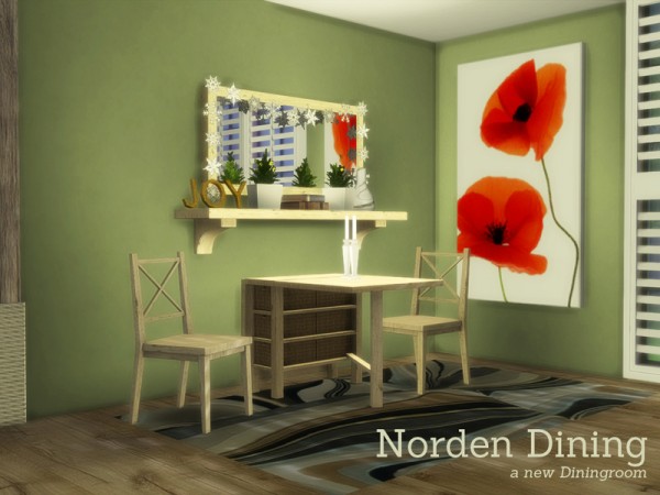  The Sims Resource: Norden Diningroom by Angela