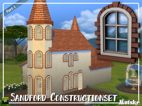  The Sims Resource: Sandford Constructionset part 1 by mutske