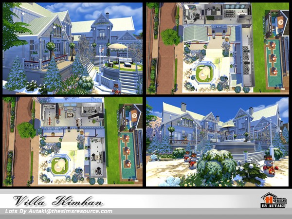  The Sims Resource: Villa Kimhan by Autaki