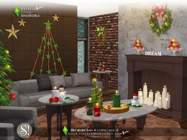  The Sims Resource: Estrela livingroom by SIMcredible!