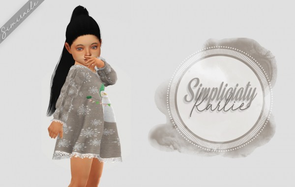  Simiracle: Simpliciaty`s Karlie dress   Toddler Version
