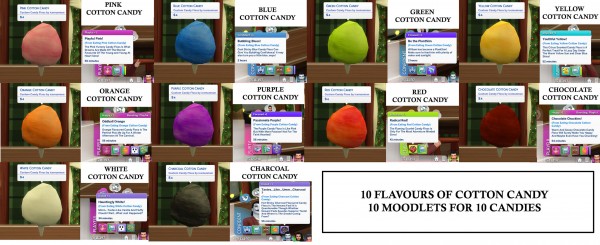  Mod The Sims: Cotton Candy Machine by icemunmun