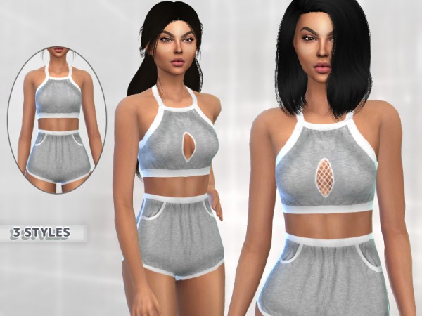  The Sims Resource: Activewear Outfit by Puresim