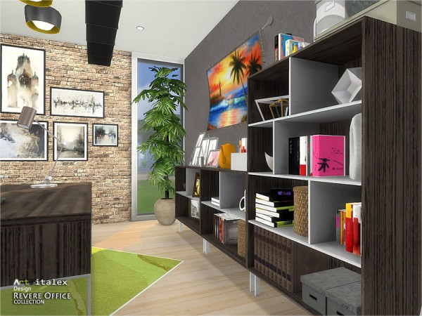  The Sims Resource: Revere Office by ArtVitalex