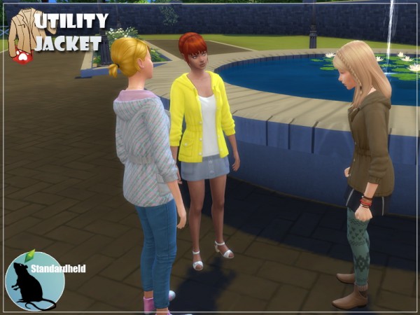  Simsworkshop: Utility Jacket by Standardheld
