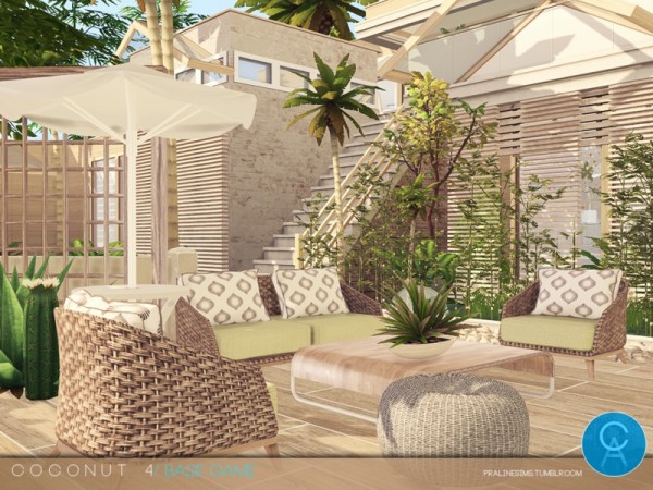  The Sims Resource: Coconut 4 house by Pralinesims