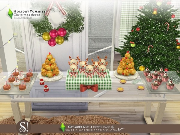  The Sims Resource: Holiday Yummies decor by SIMcredible