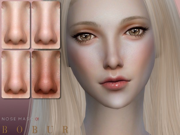  The Sims Resource: Nose 01 by Bobur