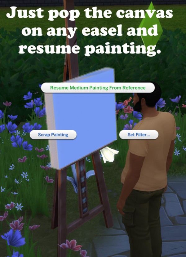  Mod The Sims: Paint From Reference Anywhere by scumbumbo