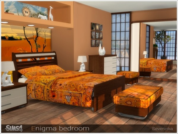  The Sims Resource: Enigma bedroom by Severinka