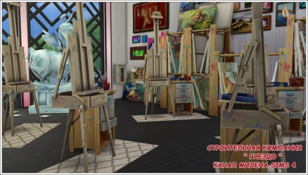  Sims 3 by Mulena: Creativity Center