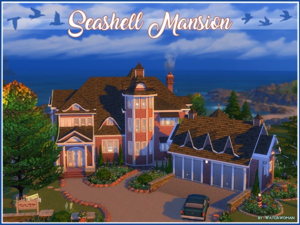  Akisima Sims Blog: Seashell Mansion