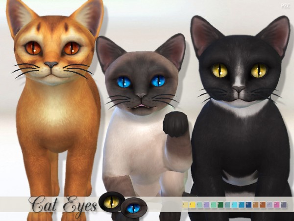  The Sims Resource: Cats Eyes by Pinkzombiecupcakes