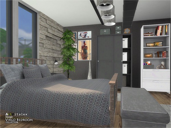  The Sims Resource: Virgo Bedroom by ArtVitalex