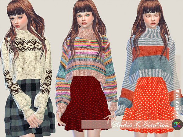  Studio K Creation: Secret Pink high neck sweater dress