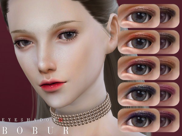  The Sims Resource: Eyeshadow 22 by Bobur