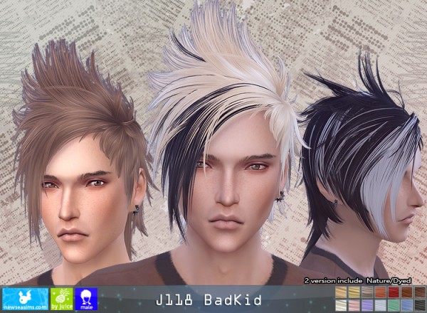  NewSea: J118 Badkid donation hairstyle
