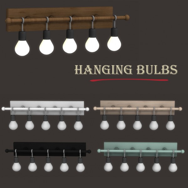  Leo 4 Sims: Hanging bulbs