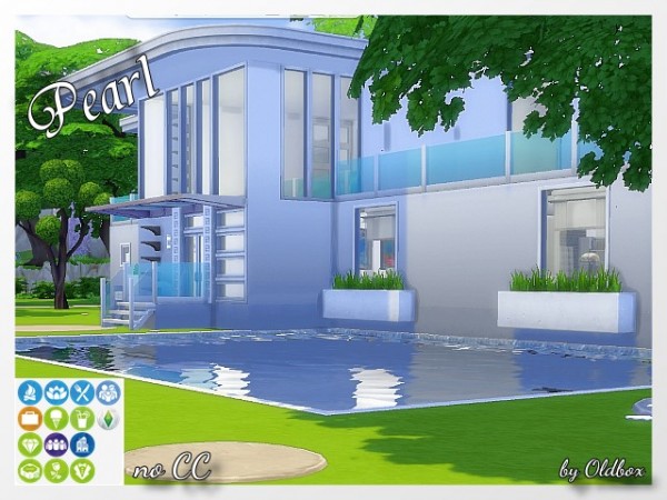  All4Sims: Pearl house by Oldbox