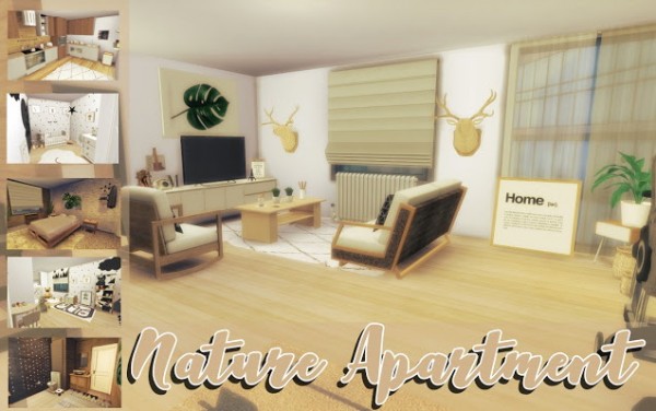  MSQ Sims: Nature Apartment Renovation