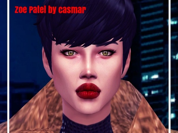  The Sims Resource: Zoe Patel by casmar