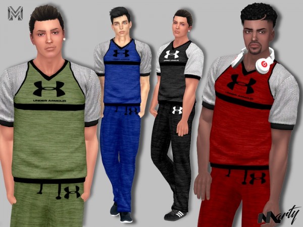  The Sims Resource: Amour Male Outfit by Marty P