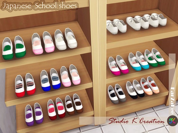  Studio K Creation: Japanese School Shoes decor