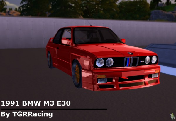  The GTR guy sims auto studio: 1991 BMW M3 E30 by TGRRacing