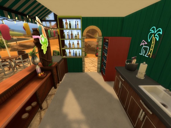  The Sims Resource: Tiki Bar by Silerna