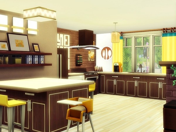  The Sims Resource: The Brown house by Danuta720