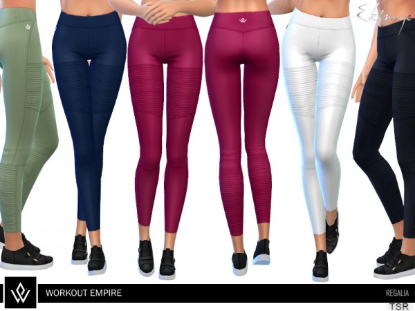  The Sims Resource: Workout Empire  Regalia  Tights by ekinege