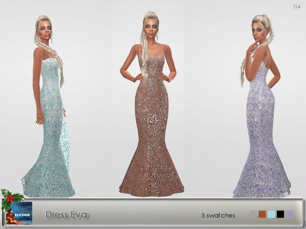  Elfdor: Dress Eva recolored