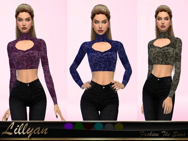  The Sims Resource: Top by LYLLYAN