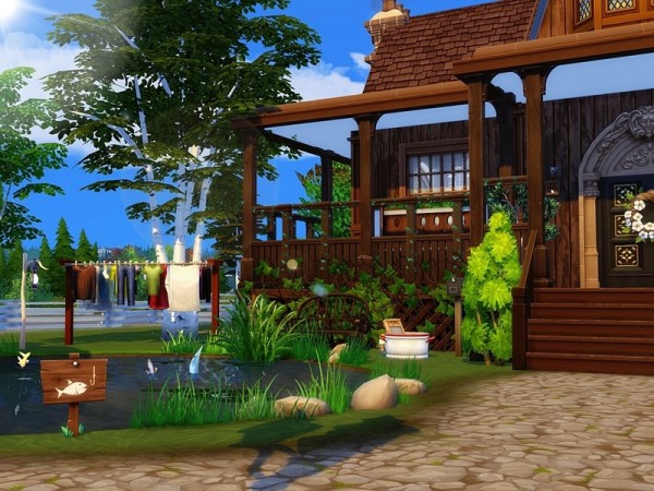  The Sims Resource: Rustic Cottage by MychQQQ