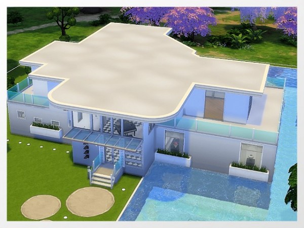  All4Sims: Pearl house by Oldbox