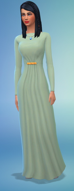  Simsworkshop: Vintage party dress by Fruitcakesimmer