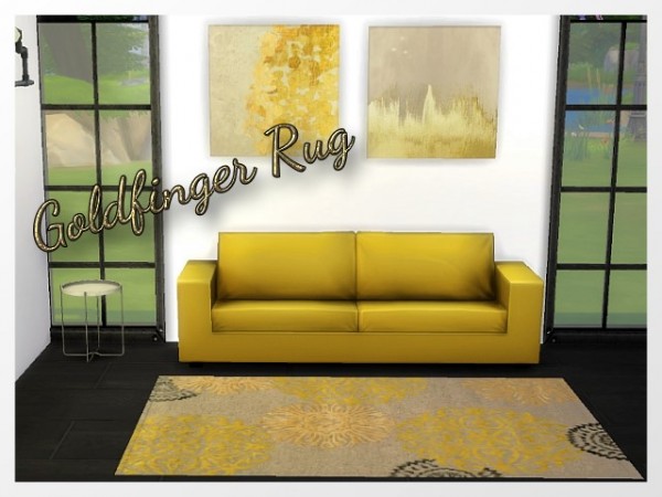  All4Sims: Goldfinger rugs by Oldbox