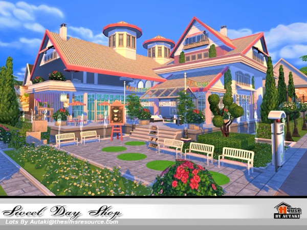  The Sims Resource: Sweet Day Shop by autaki