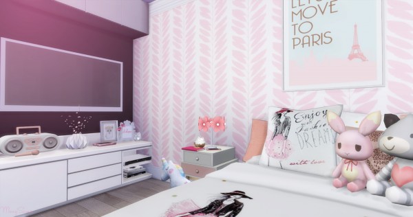 Mony Sims Little Girl Bedroom • Sims 4 Downloads