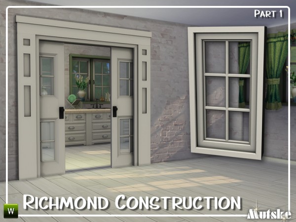  The Sims Resource: Richmond Construction set Part 1 by mutske