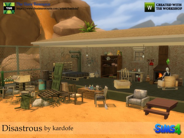  The Sims Resource: Disastrous by Kardofe