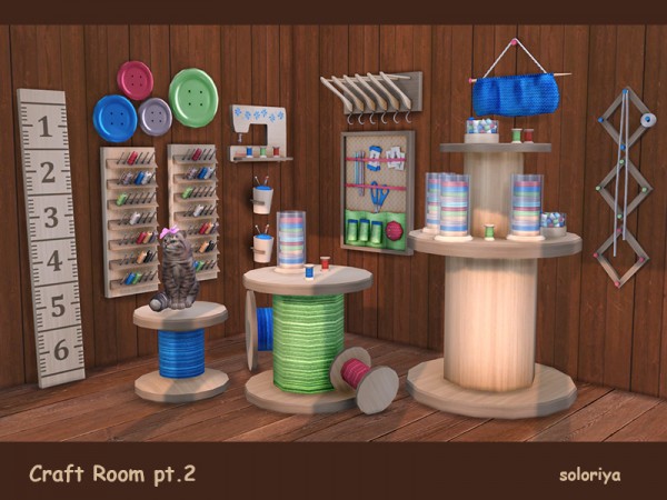  The Sims Resource: Craft Room Part 2 by soloriya