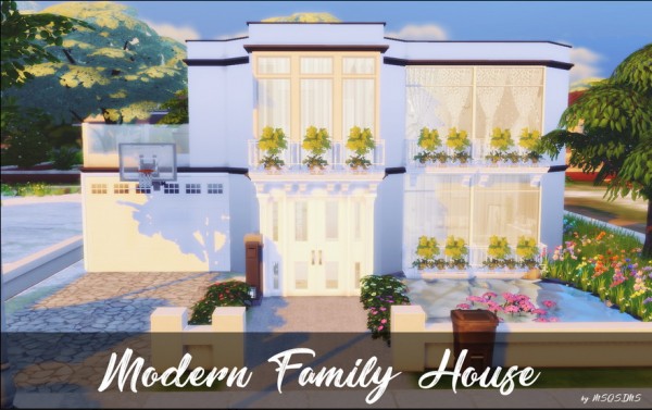  MSQ Sims: Modern Family House