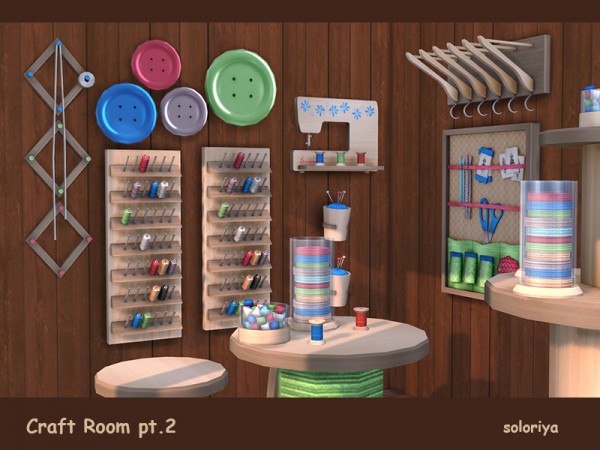  The Sims Resource: Craft Room Part 2 by soloriya