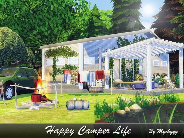  The Sims Resource: Happy Camper Life by MychQQQ