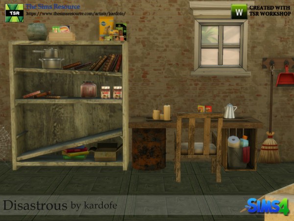  The Sims Resource: Disastrous by Kardofe
