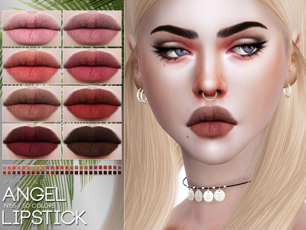  The Sims Resource: Angel Lipstick N155 by Pralinesims