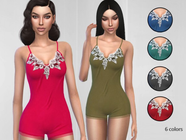  The Sims Resource: Attractive Sleepwear by Puresim