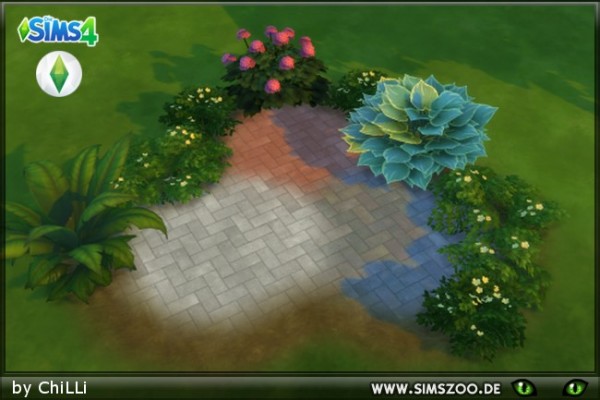  Blackys Sims 4 Zoo: Terrain Stone 1 by Schnattchen